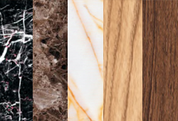 PVC Marble & Wood Finish Wall Interior Sheets