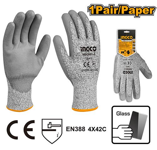 Ingco Cut-resistance gloves L HGCG01-L