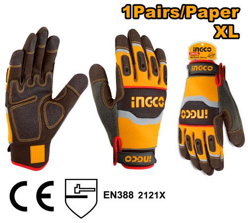 Ingco Mechanic gloves XL HGMG02-XL