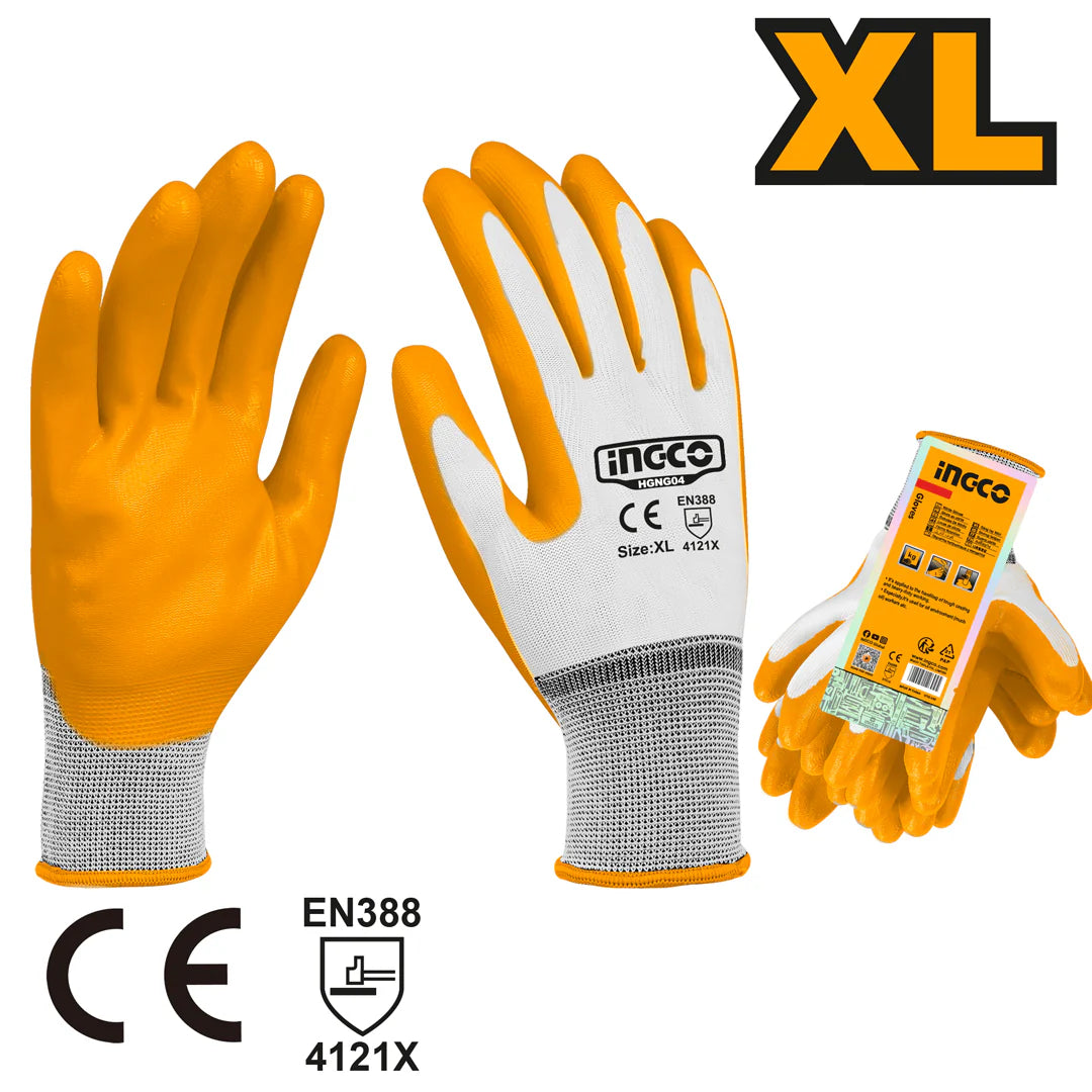 Ingco Nitrile gloves xl HGNG04
