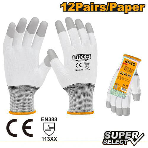 Ingco PU Coated Gloves xl HGPUG02