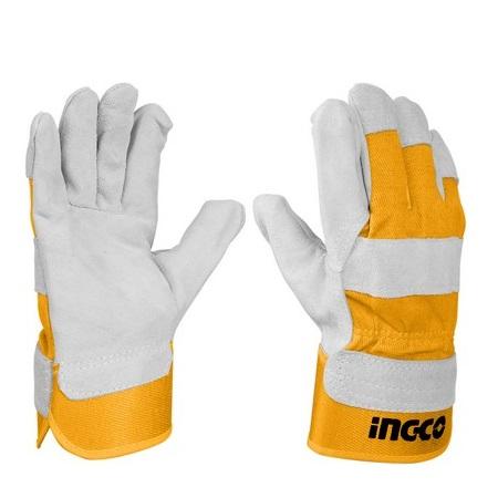 Ingco Leather gloves 10.5″ HGVC01